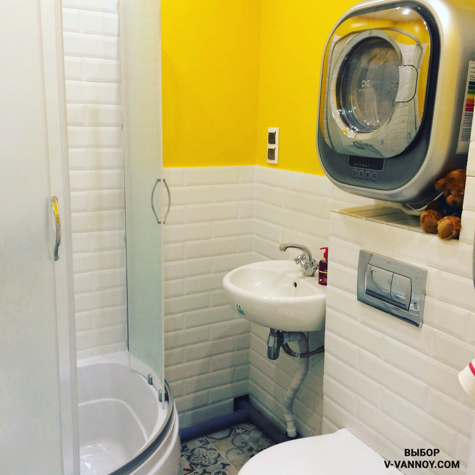 Ремонт ванной комнаты малых размеров: фото и примеры обустройства - 