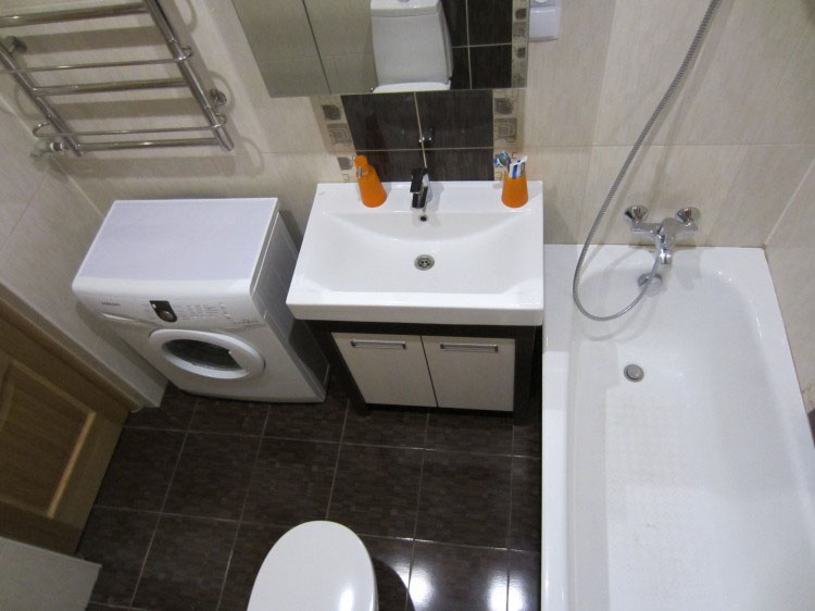 Ванная комната 5 кв м санузел совмещенный дизайн